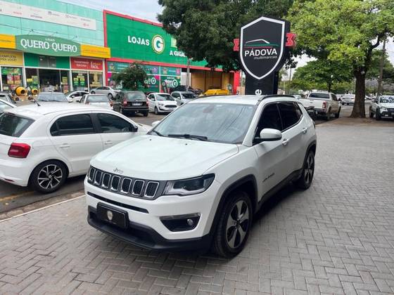 JEEP COMPASS 2.0 16V FLEX LONGITUDE AUTOMÁTICO JEEP COMPASS 2.0 16V FLEX LONGITUDE AUTOMÁTICO